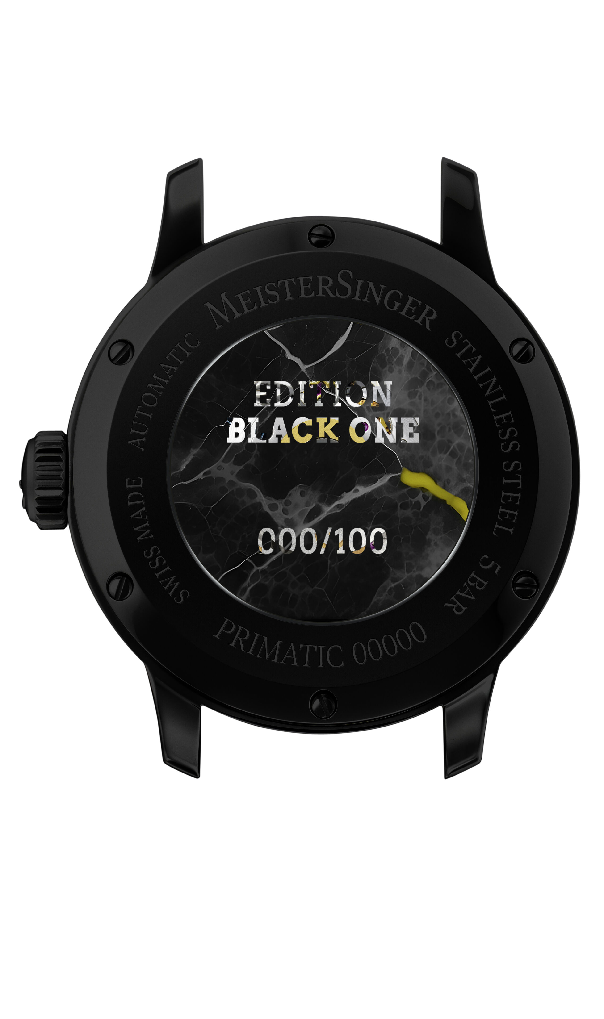 Meister Singer Edition Black One Herrenuhr ED-PR-BLACK ONE Meister Singer Edition Black One Herrenuhr ED-PR-BLACK ONE