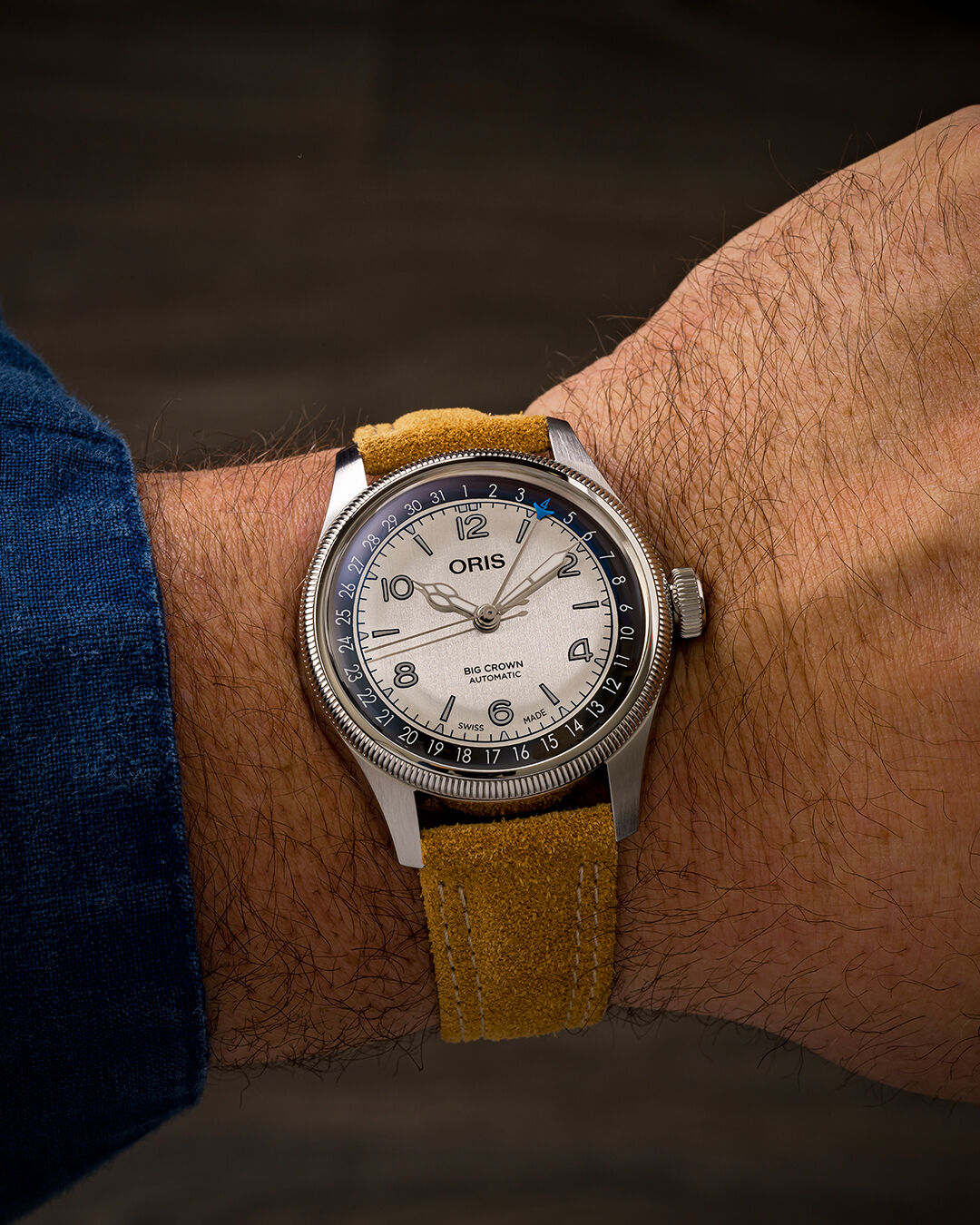 Oris Lou Gehrig baseball icon, Limited Edition, 40mm, Automatik Herrenuhr 754 7785 4091-Set
