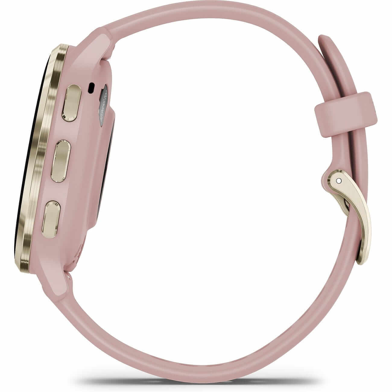 Garmin Venu 3S Dust Rose/Softgold mit Silikonarmband Damenuhr 010-02785-03