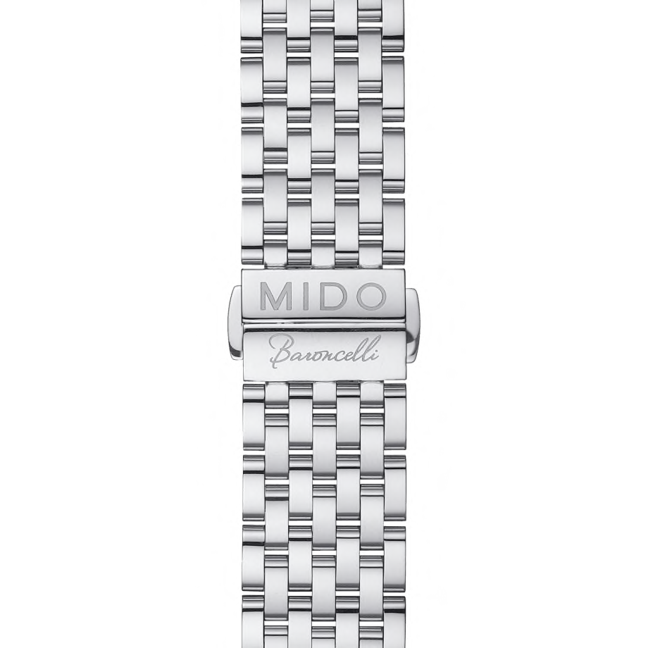 M027-407-11-010-00_4_strap_0 Mido Baroncelli III men's watch M0274071101000