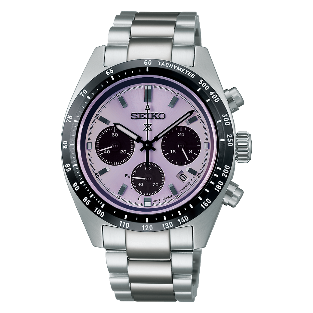 Stainless Steel Seiko Prospex Funk Solar World Time Chronograph