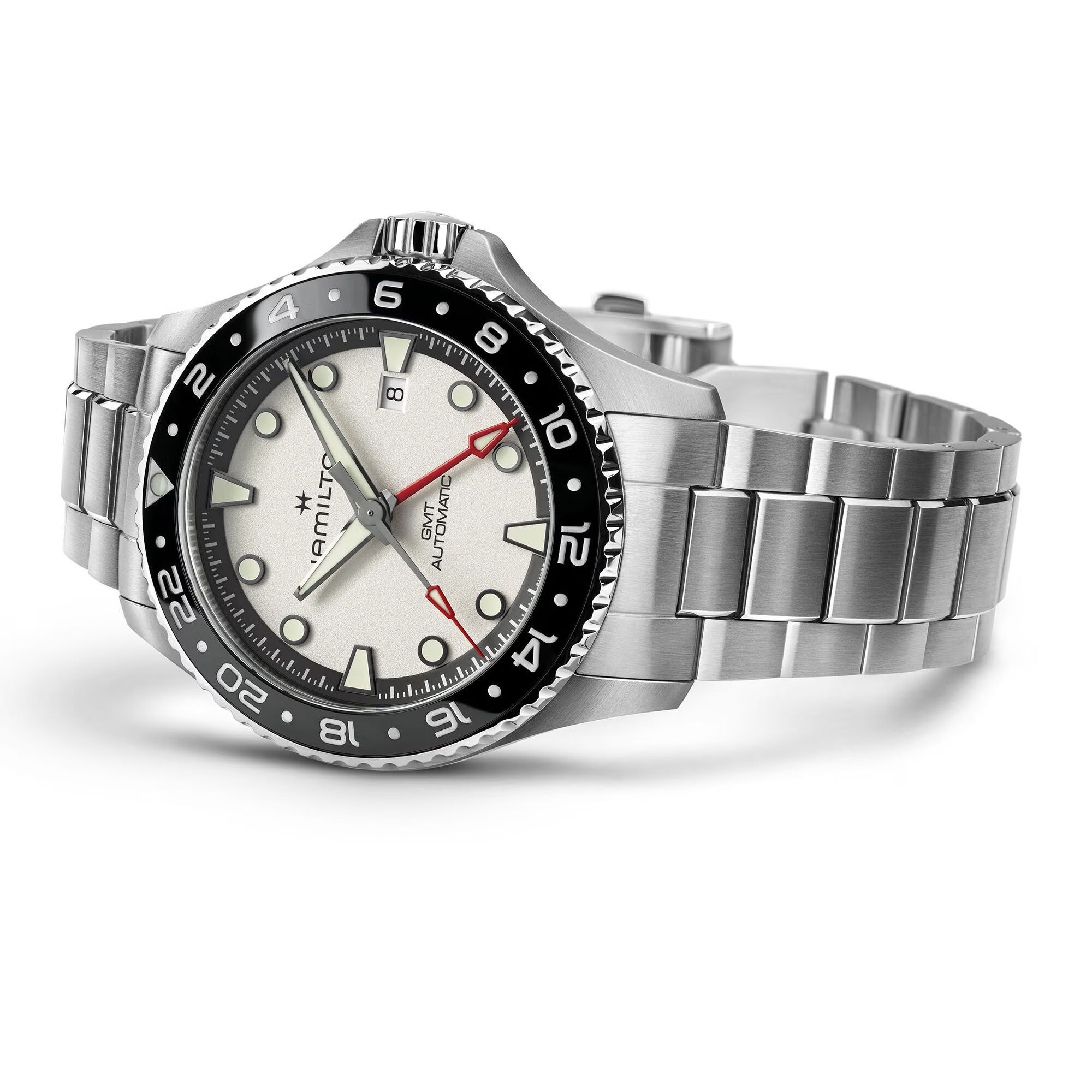 Hamilton KHAKI NAVY SCUBA AUTOMATIC GMT 43MM Herrenuhr H82555150