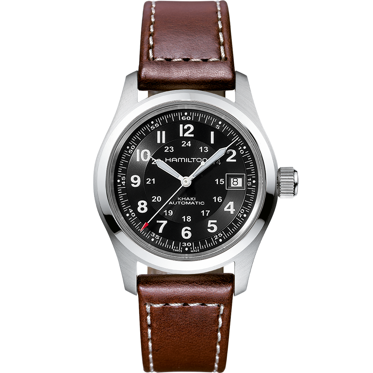 h70455533_1 Hamilton Khaki Field Automatic H70455533 Unisex Watch