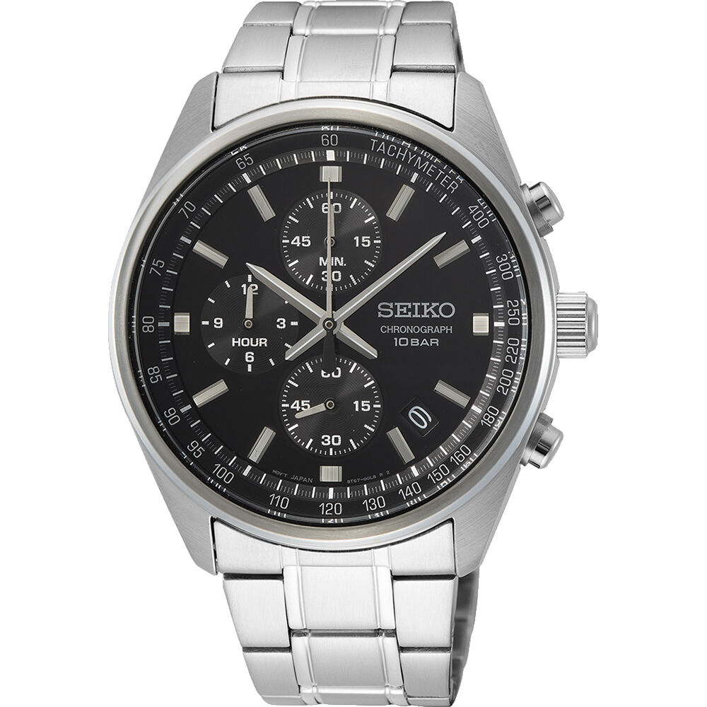 Seiko Chronograph Quarz Herrenuhr SSB379P1