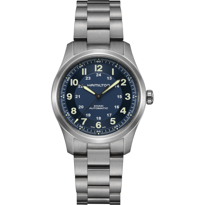 Hamilton Khaki Titanium Automatik H70205140 Unisexuhr