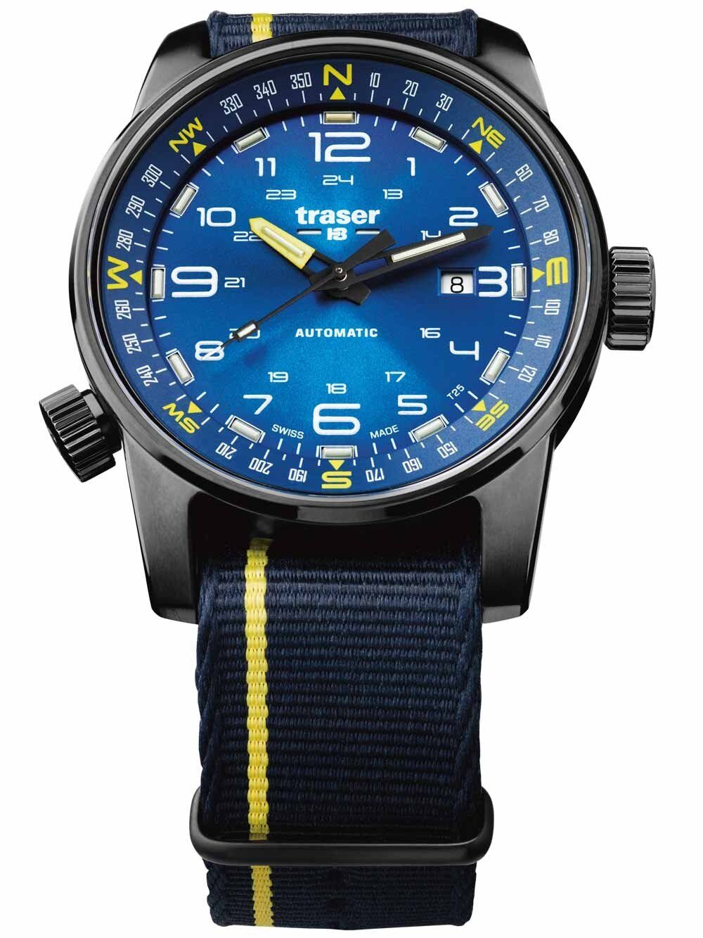 Traser H3 P68 Pathfinder Automatic Blue Herrenuhr 107719