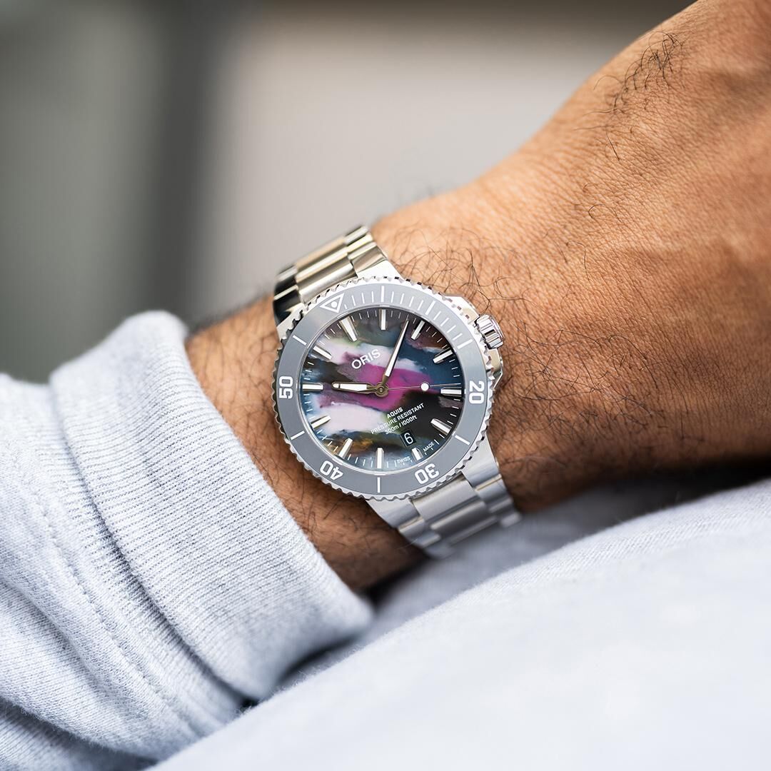 Oris men's watch Aquis 01 733 7787 4150-07 8 22 04PEB Oris men's watch Aquis 01 733 7787 4150-07 8 22 04PEB