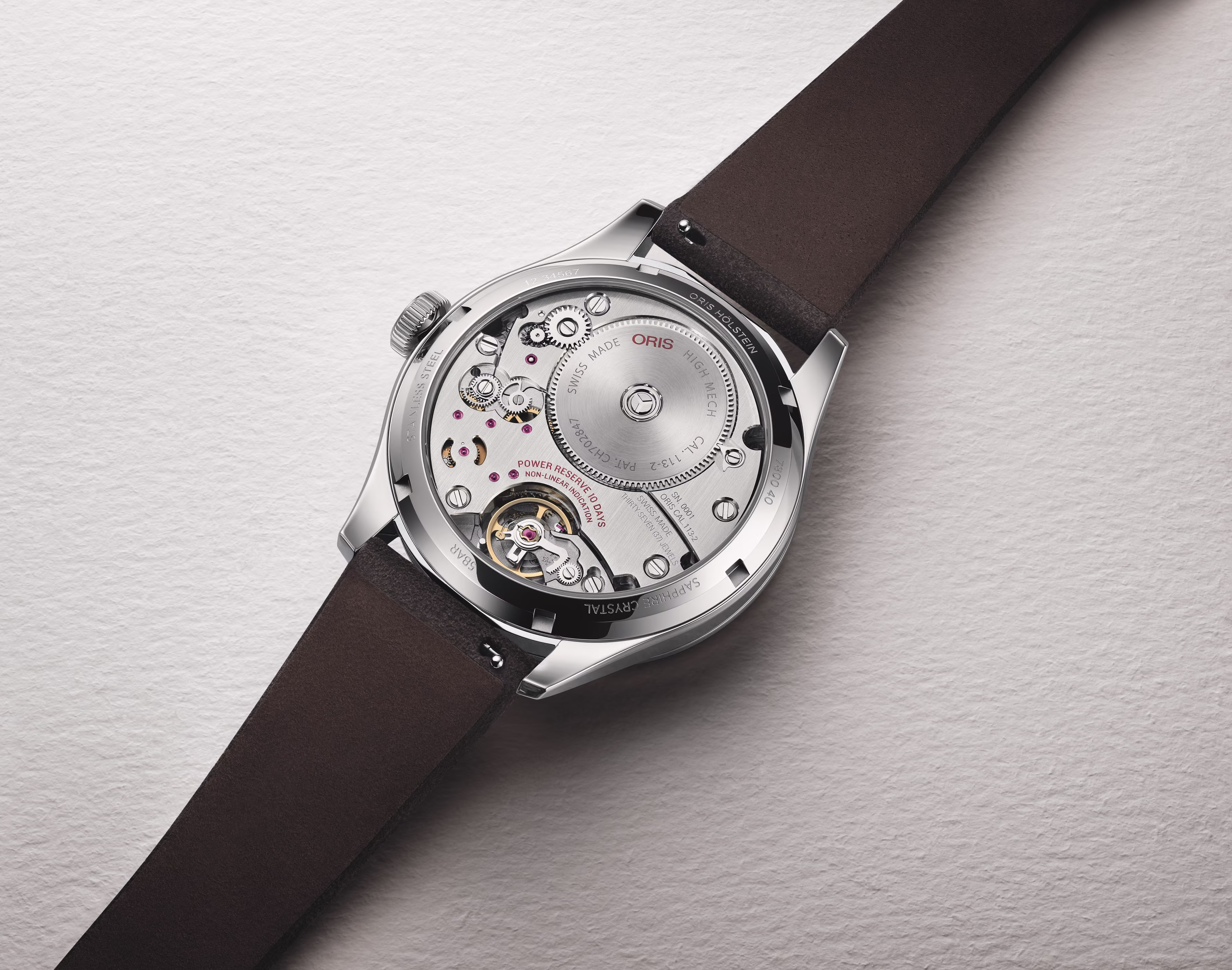 Oris Big Crown Calibre 113, 43mm, automatic, 10-day power reserve, leather strap, men's watch 01 113 7800 4057-07 5 21 14FC