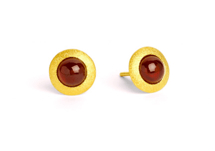 Bernd Wolf Disca earrings garnet 19227776