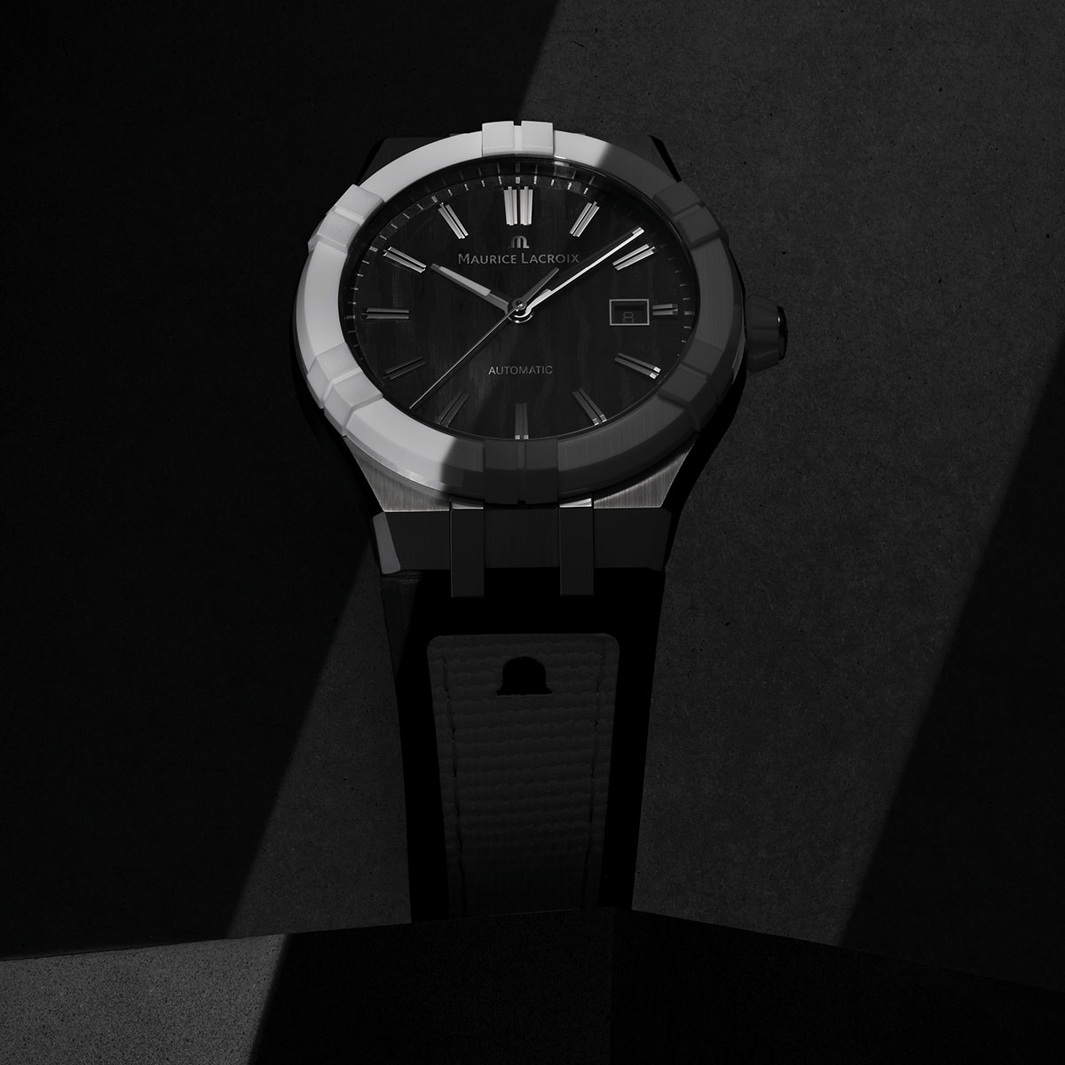 Maurice Lacroix AIKONIC AUTOMATIC 43MM Men's Watch AC6008-SSL70-330-2 Maurice Lacroix AIKONIC AUTOMATIC 43MM Men's Watch AC6008-SSL70-330-2