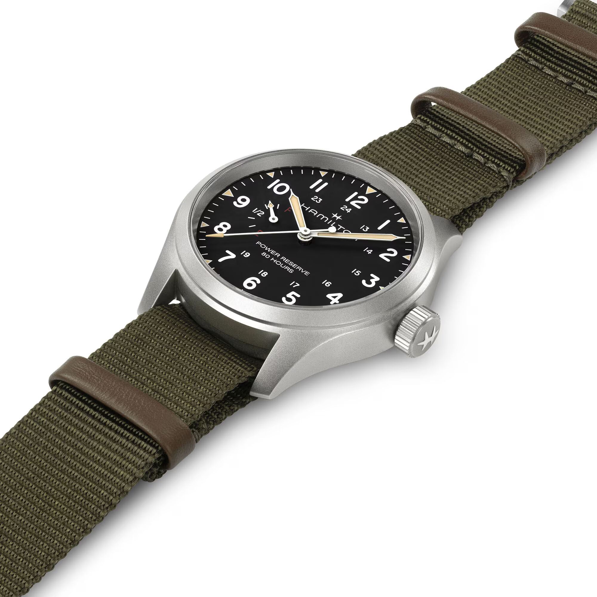 Hamilton KHAKI FIELD MECHANICAL POWER RESERVE 40MM Herrenuhr H69509930