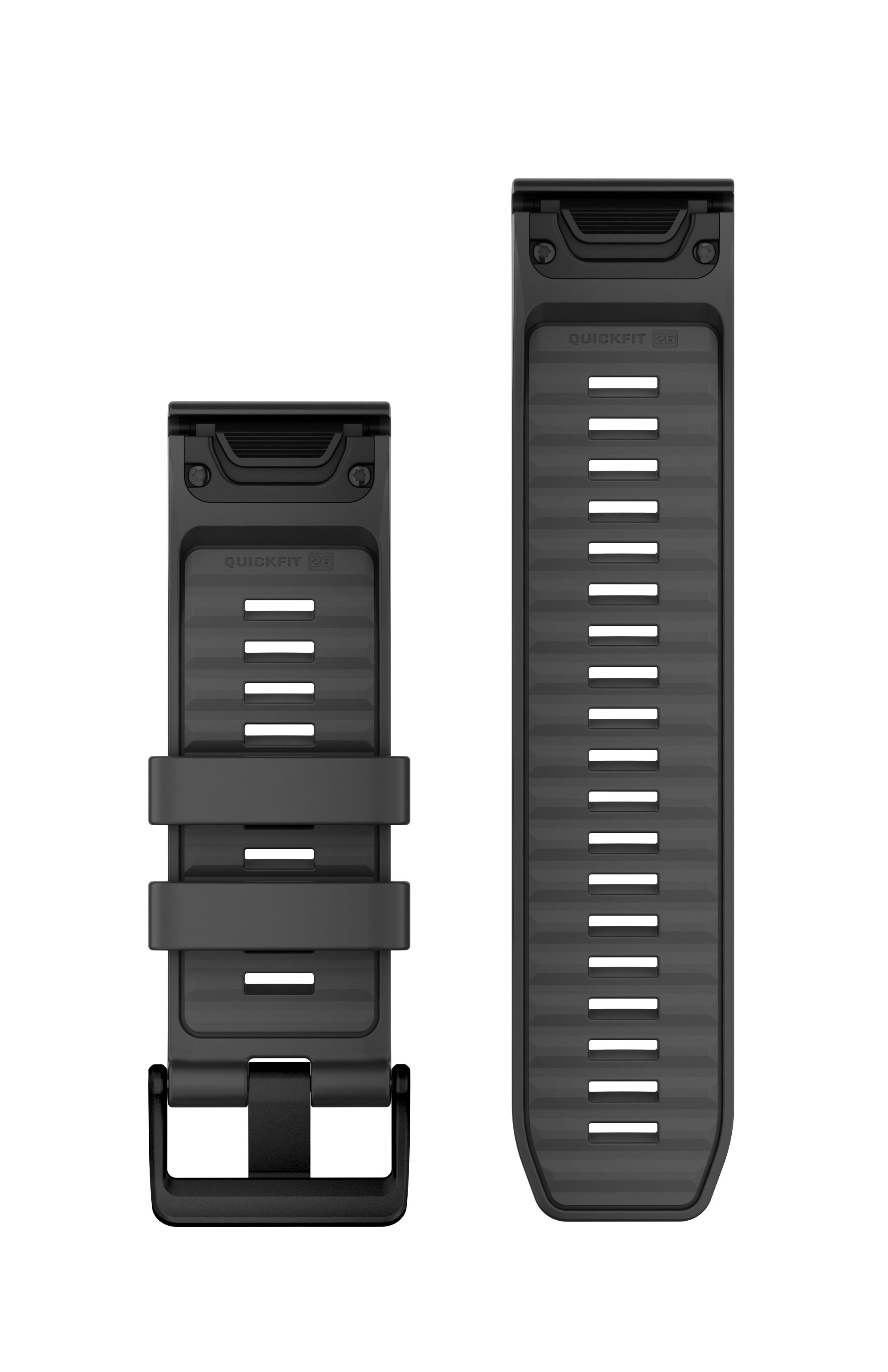 Garmin replacement bracelet (quick change system) silicone strap graphite 26mm, 010-12864-04