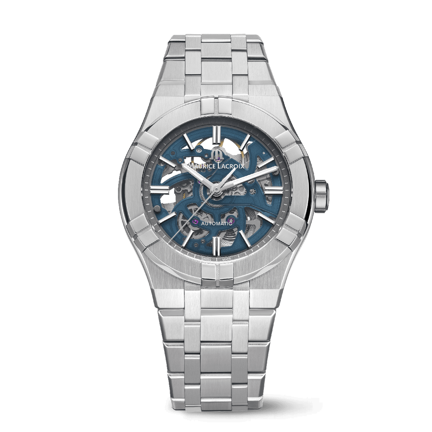 Maurice Lacroix Aikon Skeleton Automatic Men's Watch AI6007-SS002-031-1 Maurice Lacroix Aikon Skeleton Automatic Men's Watch AI6007-SS002-031-1