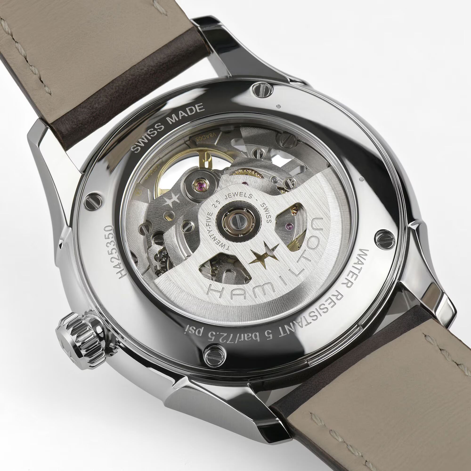 Hamilton Jazzmaster Skeleton Auto Men's Watch H42535560 Hamilton Jazzmaster Skeleton Auto Men's Watch H42535560