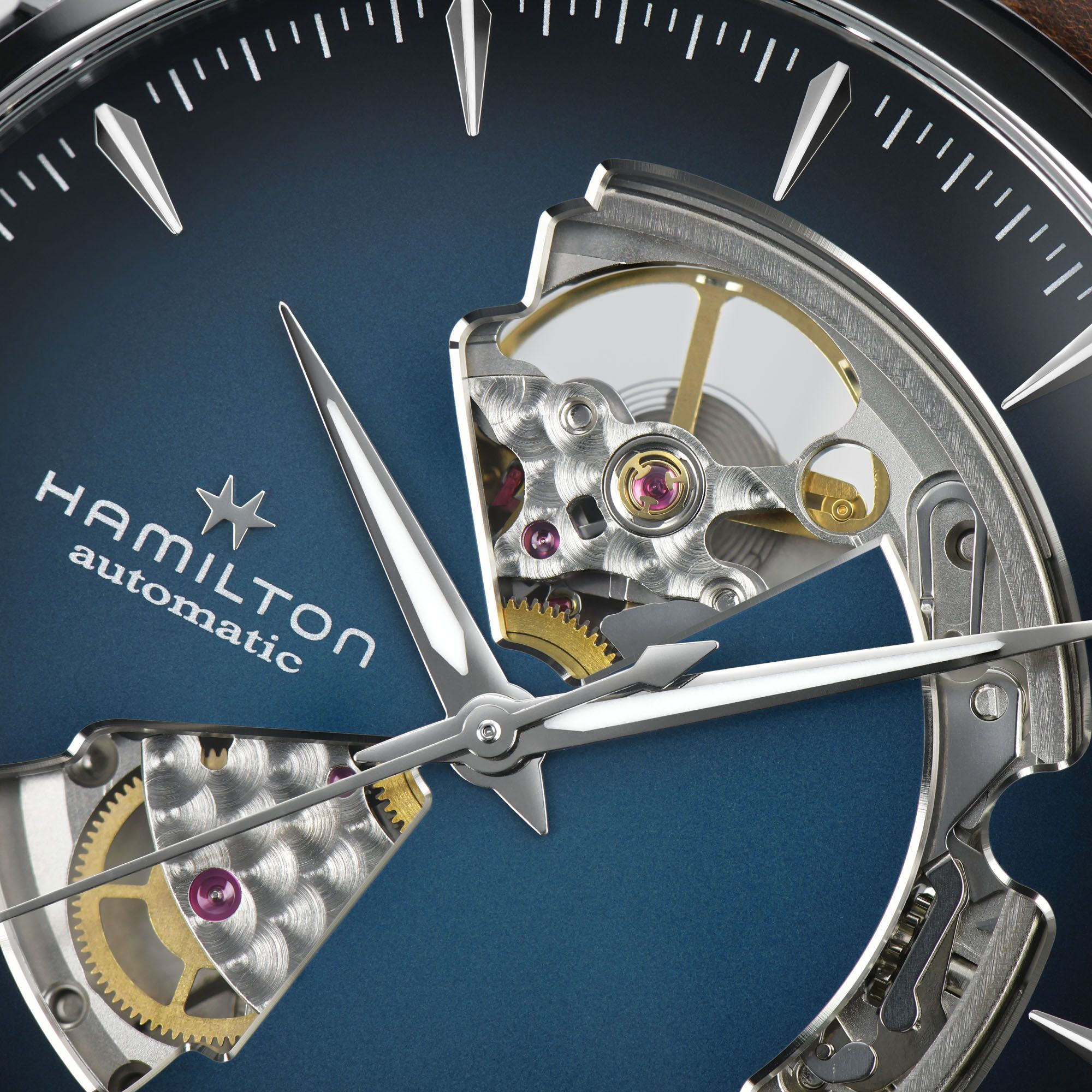 Hamilton Jazzmaster Open Heart Automatik H32675540 Herrenuhr