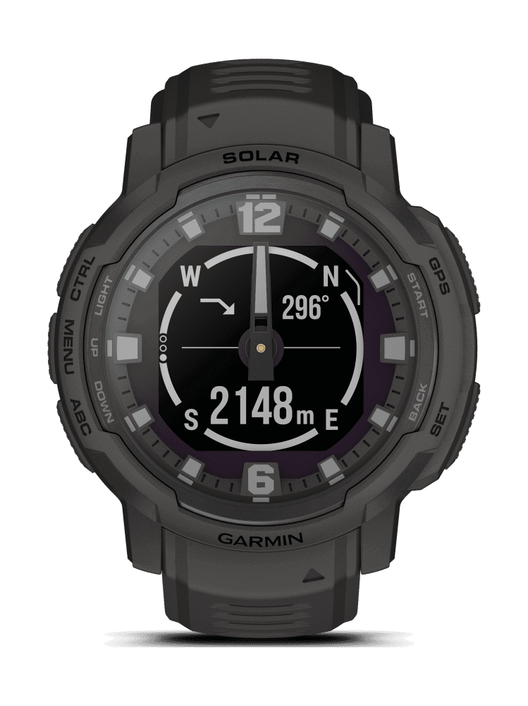 Garmin Instinct Crossover Solar Graphite Herrenuhr 010-02730-01