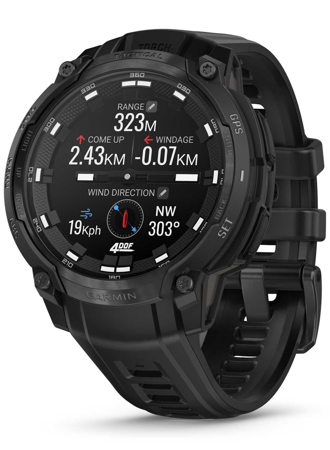 Garmin Instinct® Crossover AMOLED - Tactical Edition
Schwarz Herrenuhr 010-03398-02