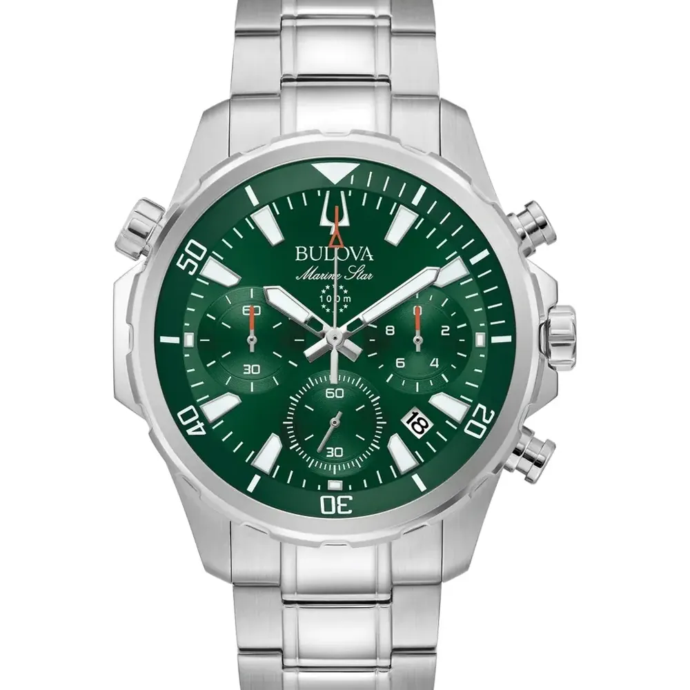 Bulova Marine Star Quarz Herrenuhr 96B396