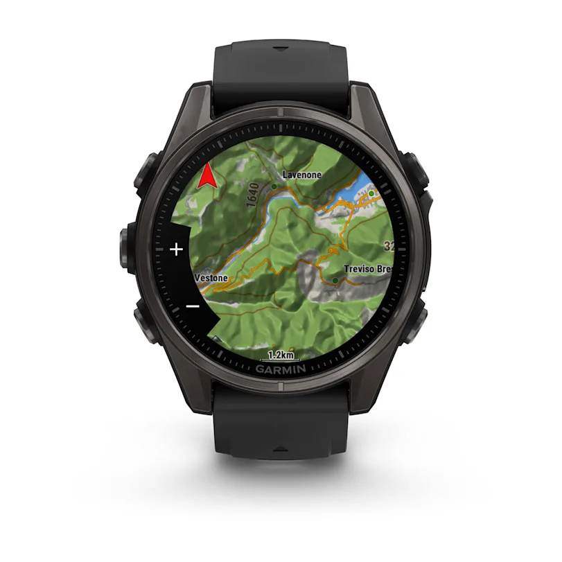 Garmin fēnix® 8 43 mm AMOLED Sapphire Black/Carbon Gray Titanium 010-02903-21