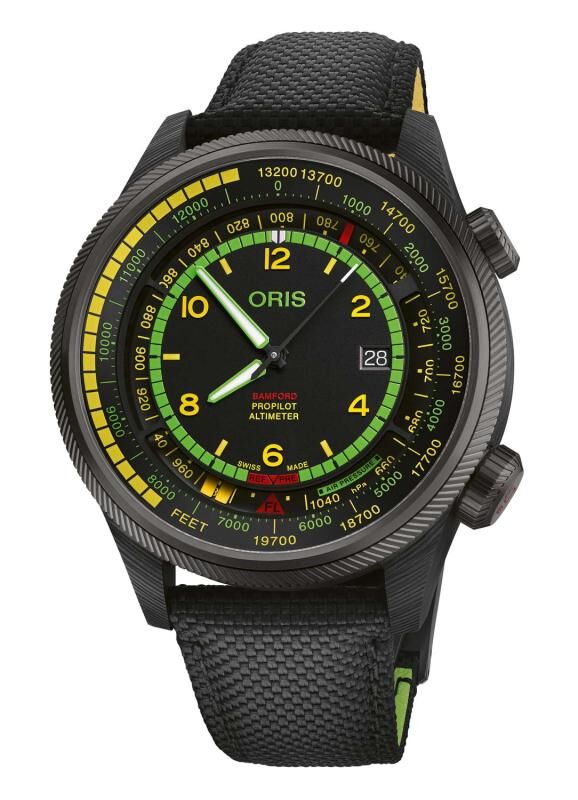 Oris Bamford ProPilot Altimeter "Mission Control" Limited Edition Herrenuhr 01 793 7775 8724