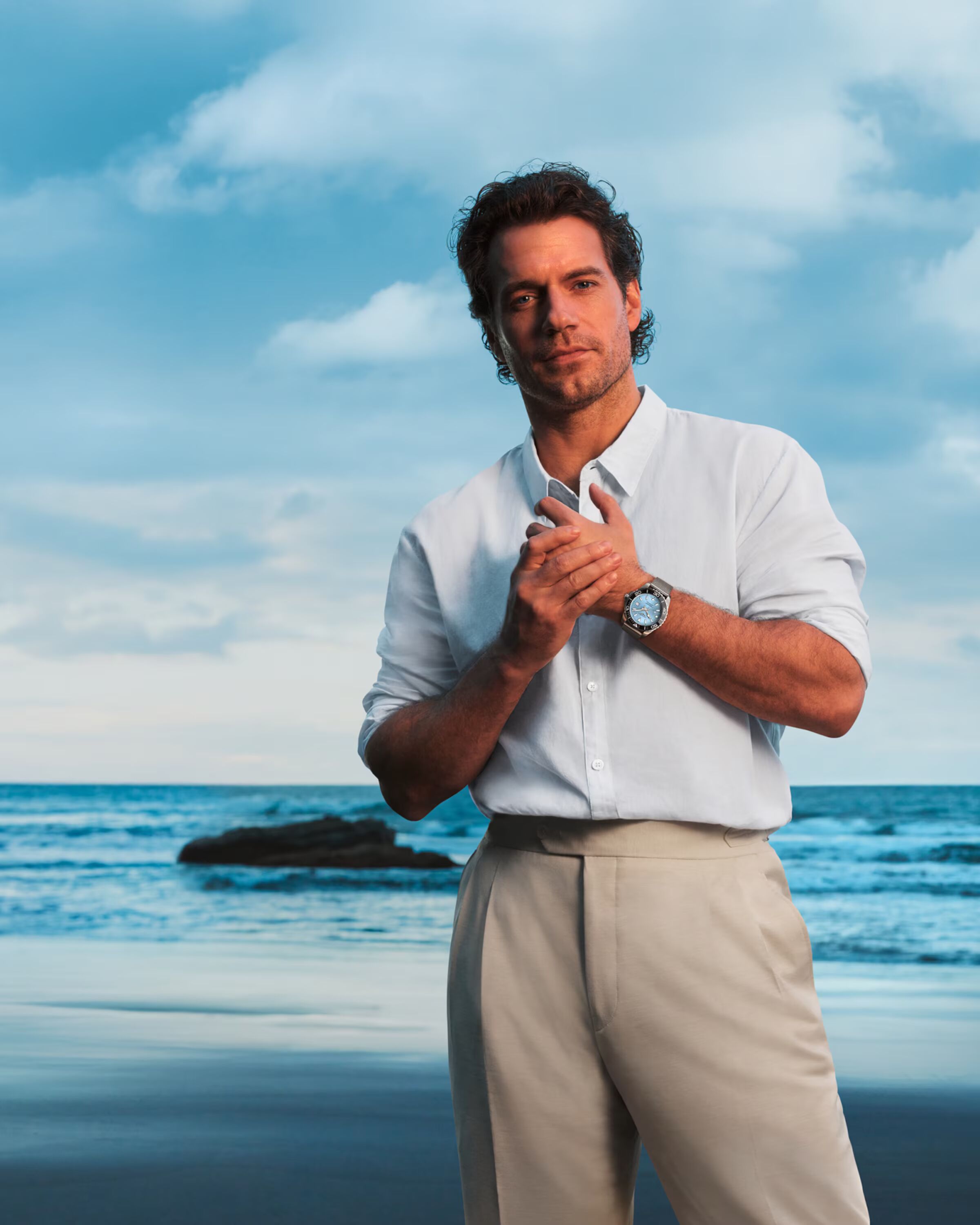 Longines Hydroconquest frostblau 42mm Automatik Herrenuhr L3.788.4.99.6