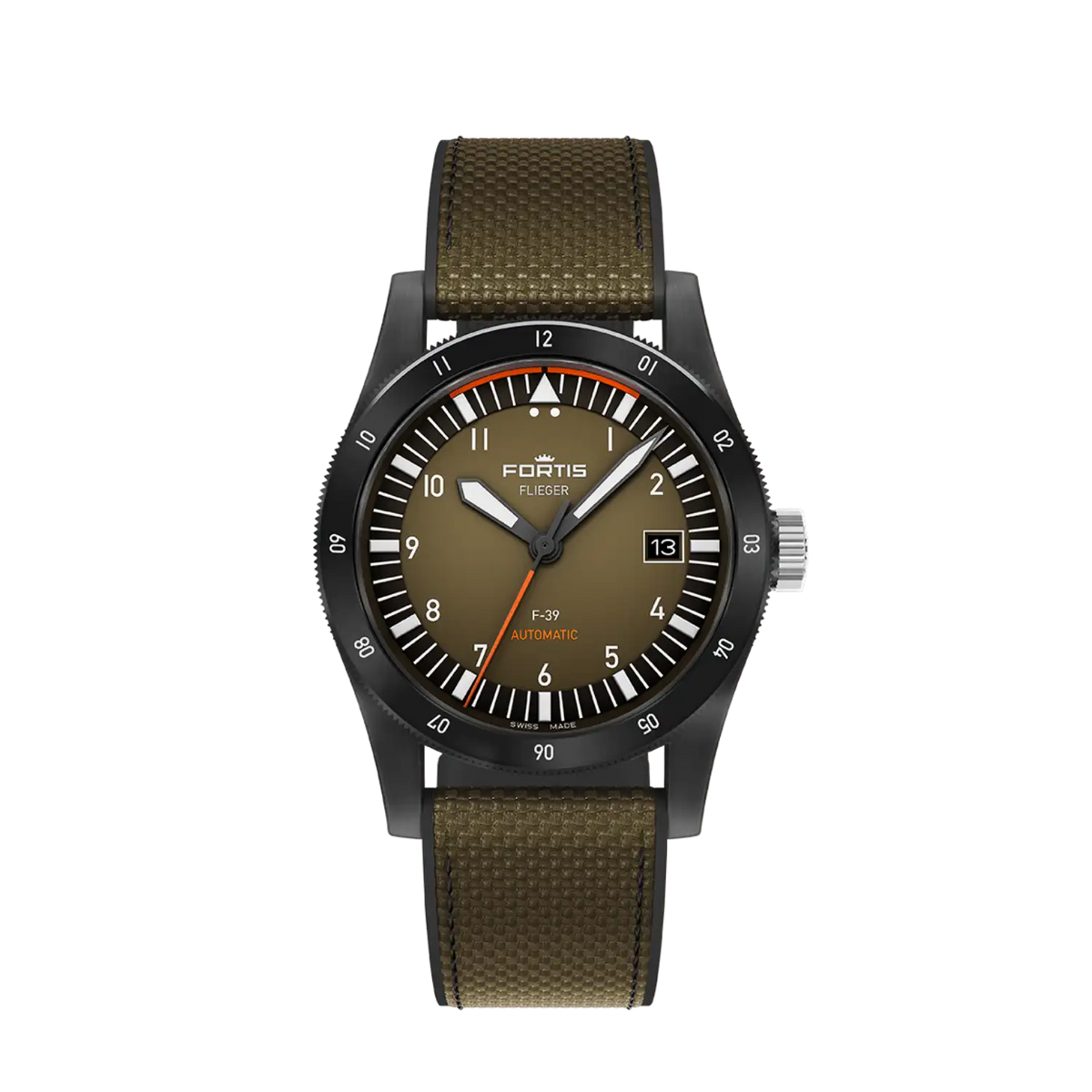 Fortis FLIEGER F-41 Automatic Petrol Men's Watch F4220022