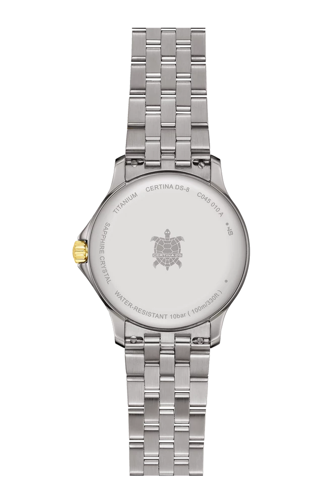 Certina DS-8 Lady 31mm, Quarz, Titan, Silber Damenuhr C045.010.55.031.00