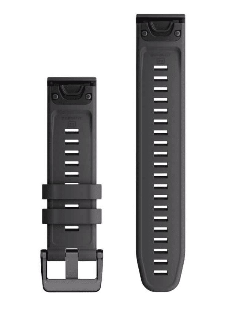 Garmin replacement bracelet (quick-change system) silicone strap anthracite