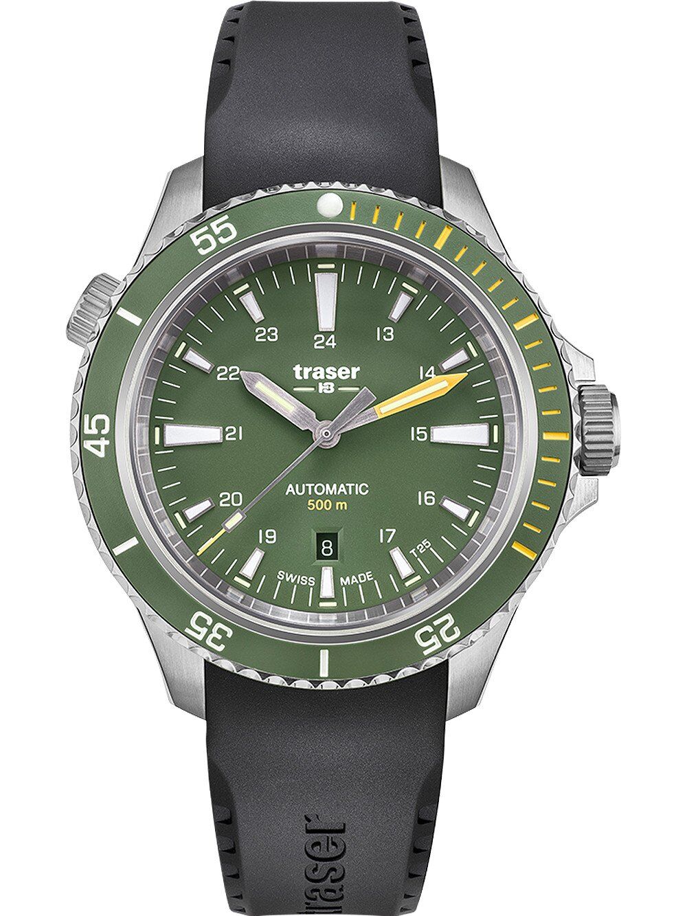 Traser H3 P67 DiverAut Green Herrenuhr 110326