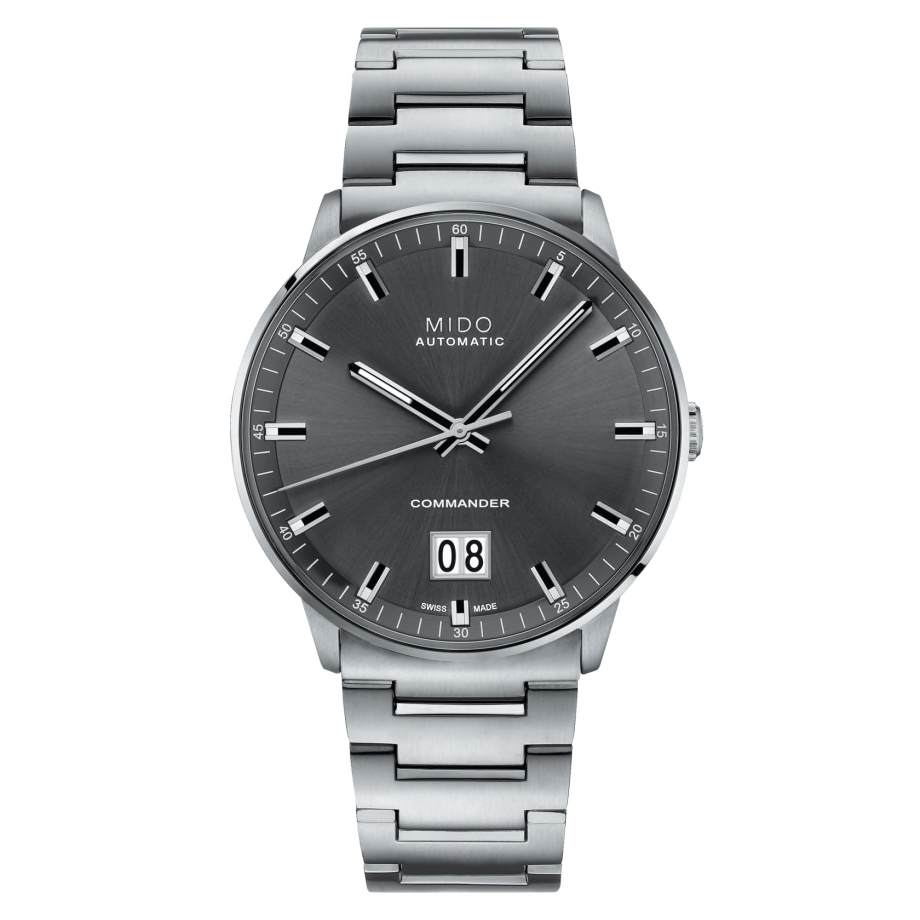 M021-626-11-061-00_0_front_1_1 Mido Commander II men's watch M0216261106100