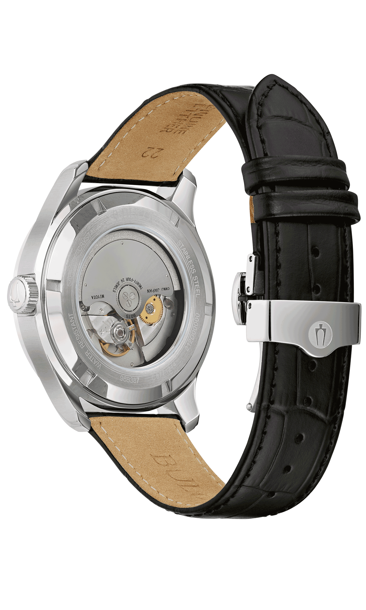 96B387_Bulova_Classic_Wilton_Back Bulova Herrenuhr 96B387 Wilton GMT