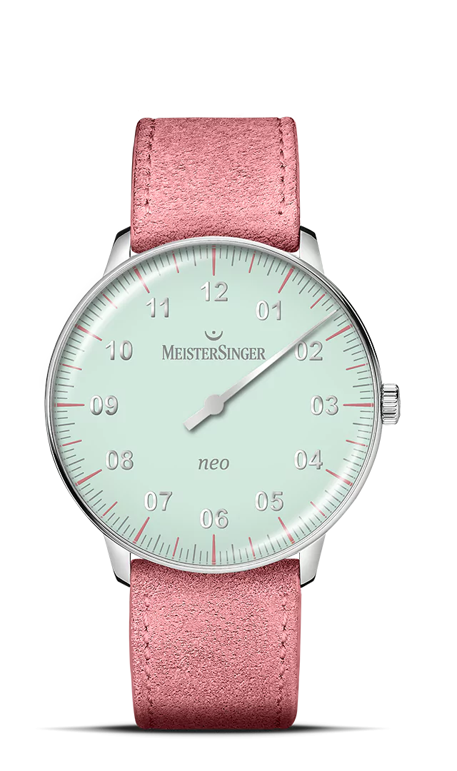 Meister Singer Neo Special,  Automatik, Hellgrün Damenuhr S-NES929S