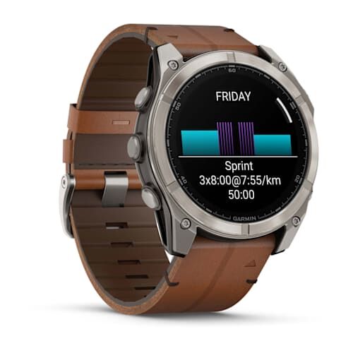 Garmin fēnix® 8 - 51 mm AMOLED Sapphire Graphit/Carbongrau Titan DLC 010-02905-40