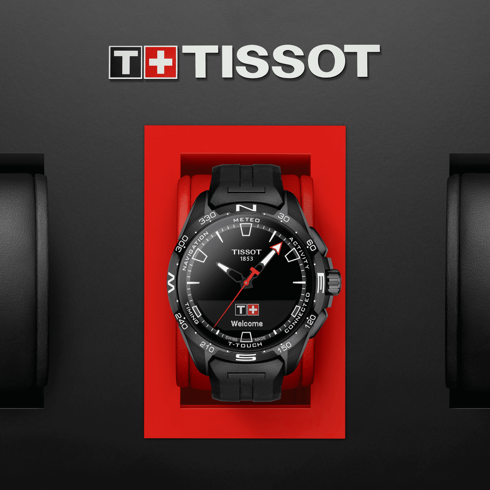 T121-420-47-051-03-zStore Tissot T-TOUCH CONNECT SOLAR men's watch T121.420.47.051.03