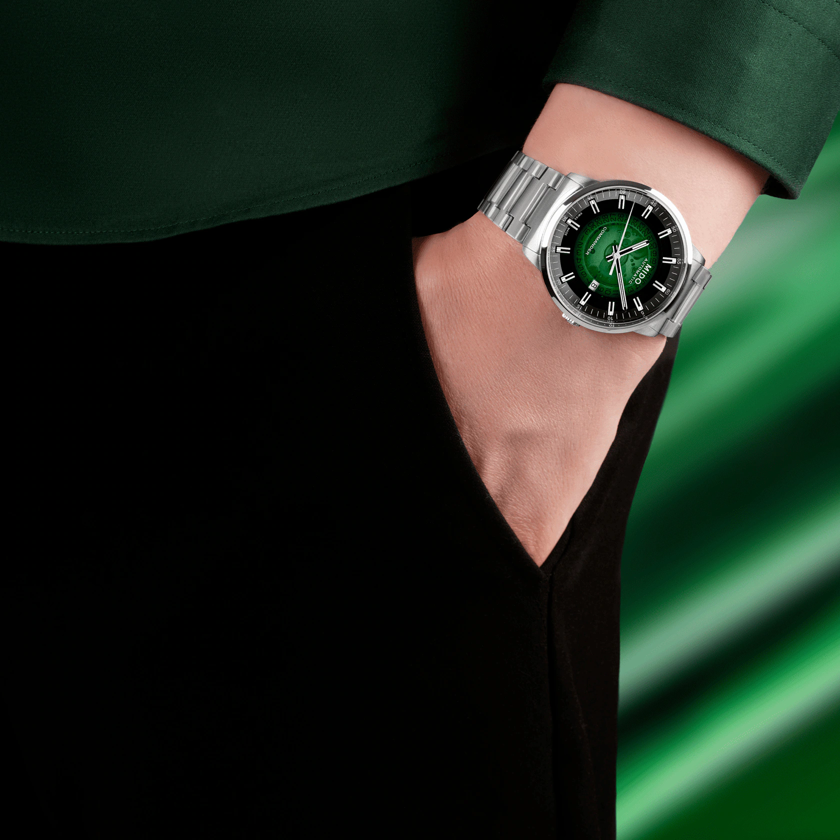 Mido Commander Gradient Herrenuhr M021.407.11.411.03