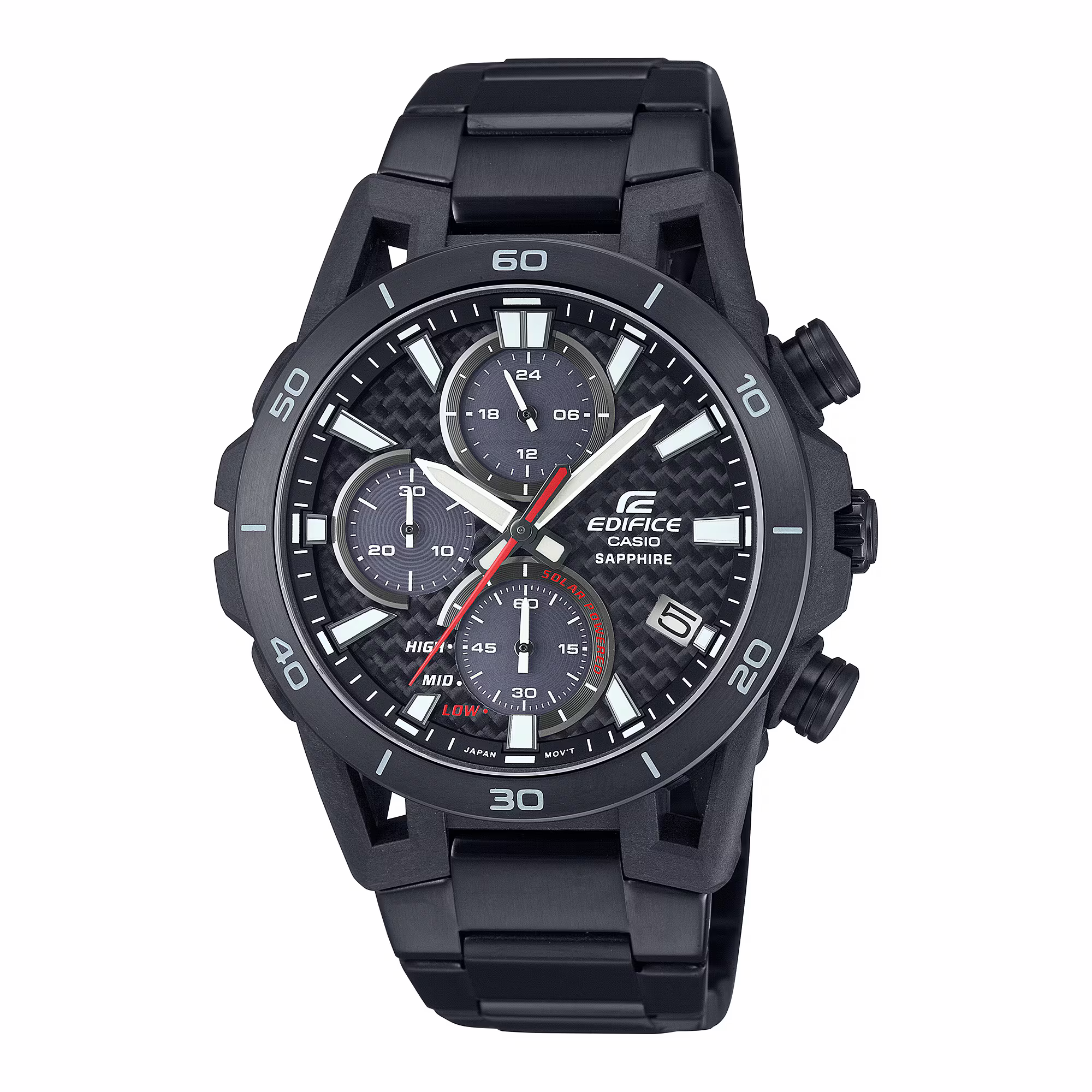 Casio EDIFICE SOSPENSIONE Carbon Solar Herrenuhr EFS-S640DC-1AVUEF