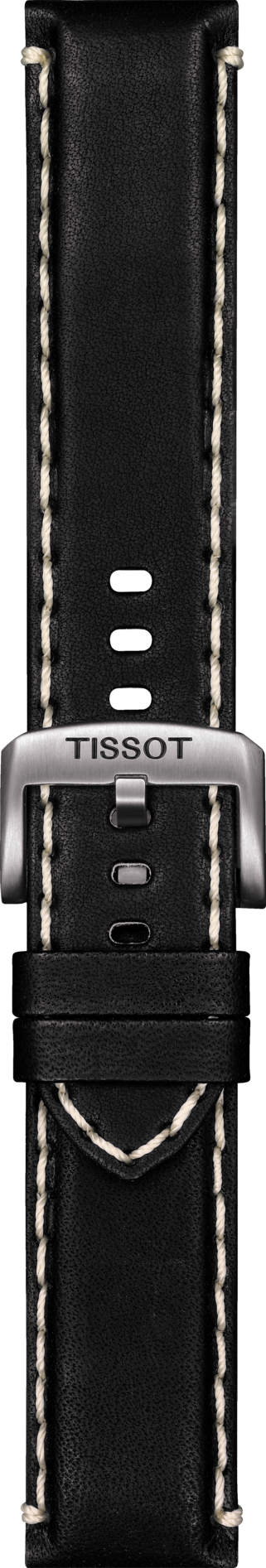 Tissot Ersatzarmband Leder schwarz