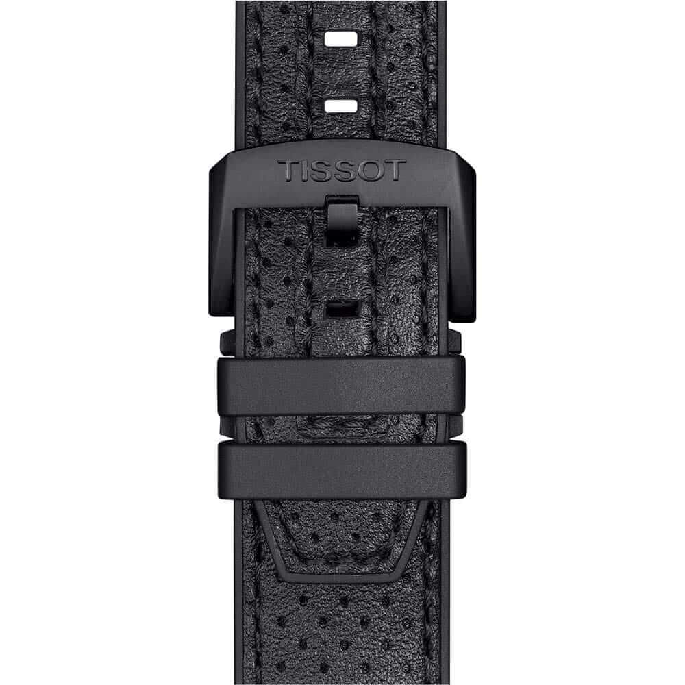 Tissot Ersatzarmband Leder Silikon schwarz T135.417.37.051.01