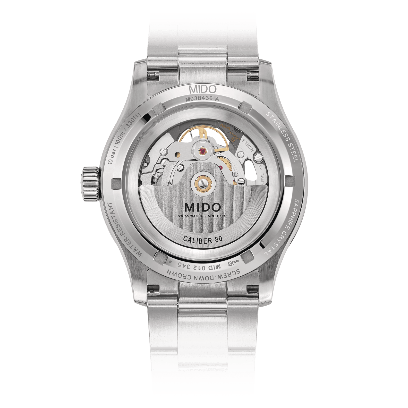 Mido Multifort Skeleton Vertigo Herrenuhr M038.436.11.041.00
