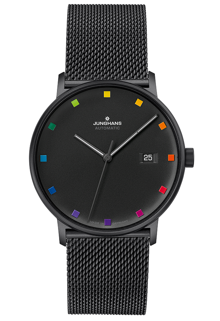 Junghans FORM A Bauhaus Edition Herrenuhr 27/4533.44 Junghans FORM A Bauhaus Edition Herrenuhr 27/4533.44