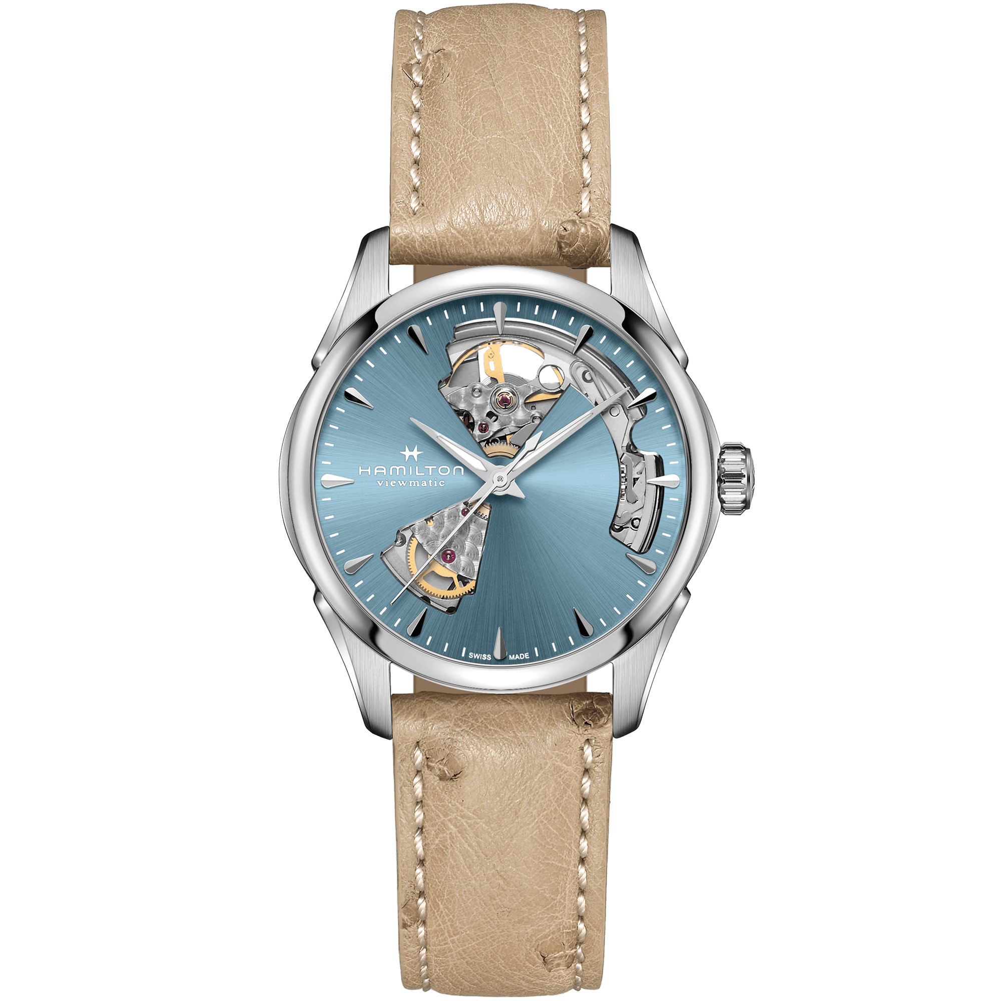 Hamilton Jazzmaster Open Heart Lady Automatik H32215840 Damenuhr