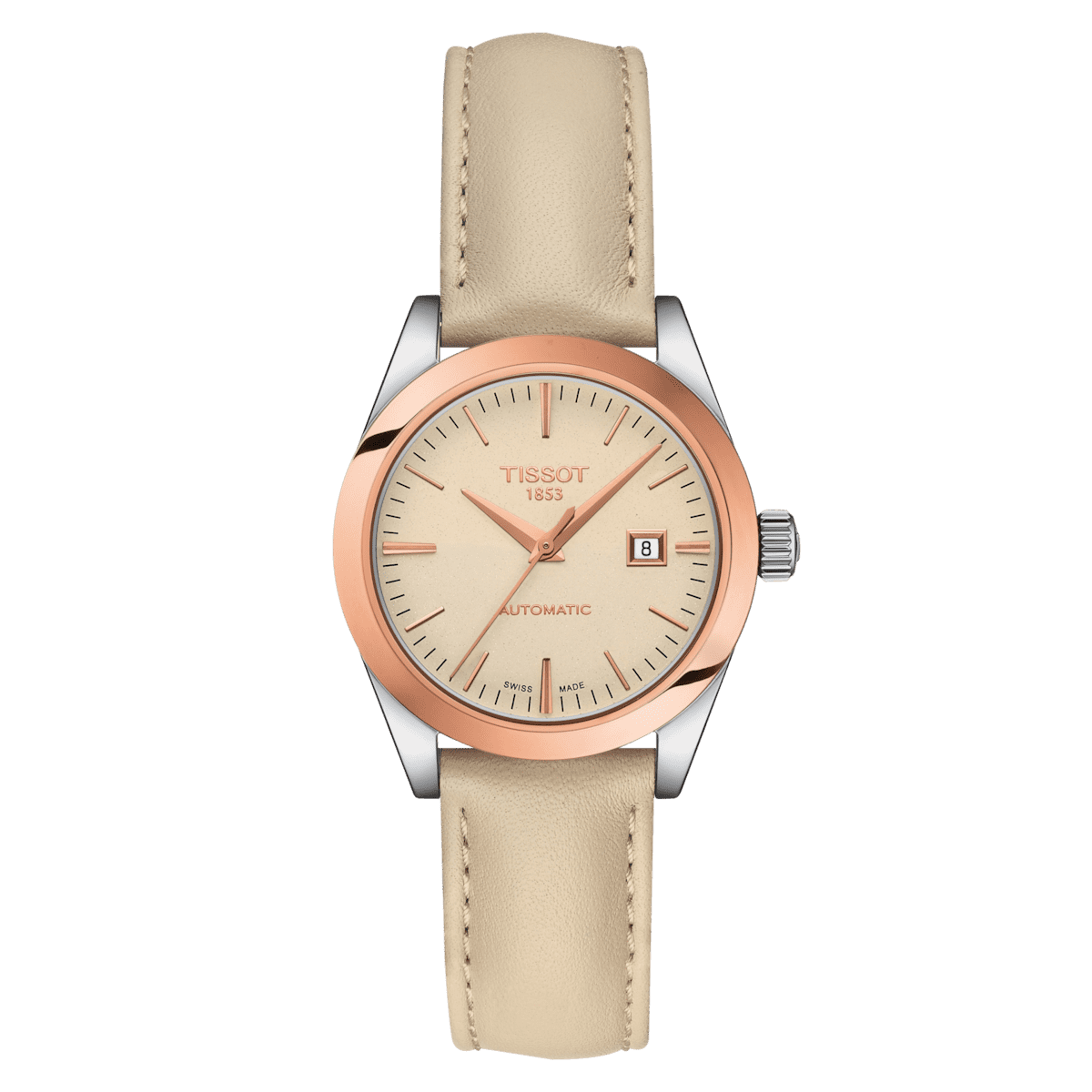 Tissot T-MY Lady Automatik 18K Gold Damenuhr T930.007.46.261.00