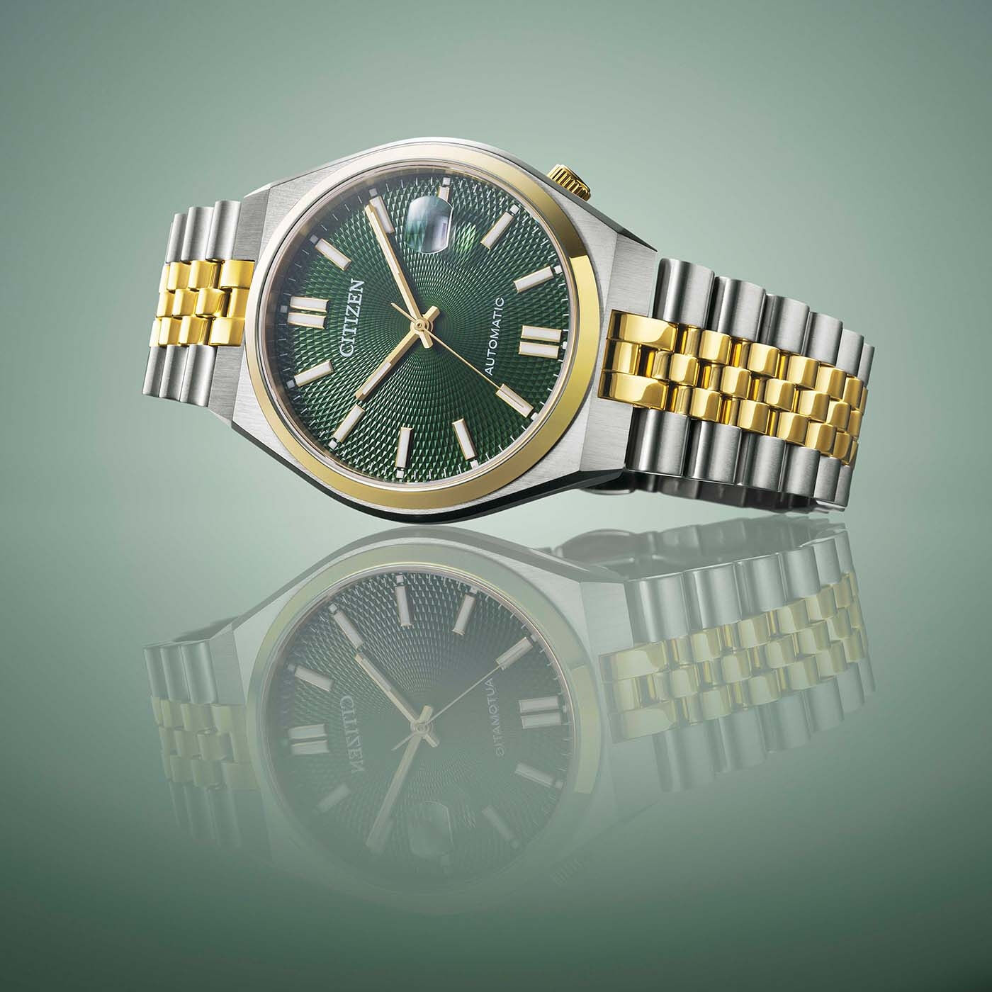Citizen Tsuyosa automatic watch bicolor men's watch NK0024-54X