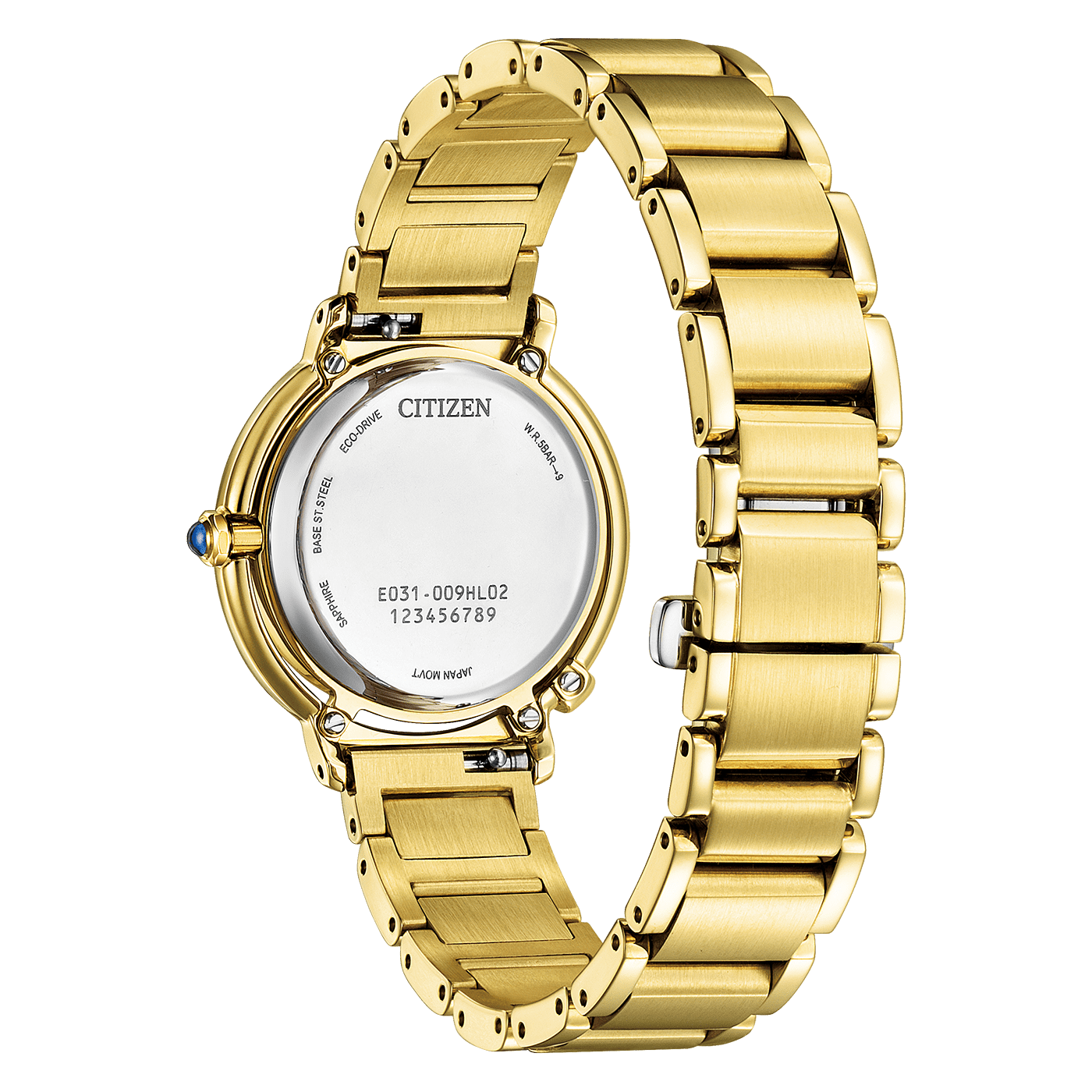 Citizen Eco-Drive Analog ARCLY-Kollektion Damenuhr inklusive Wechselarmband EM1092-64D