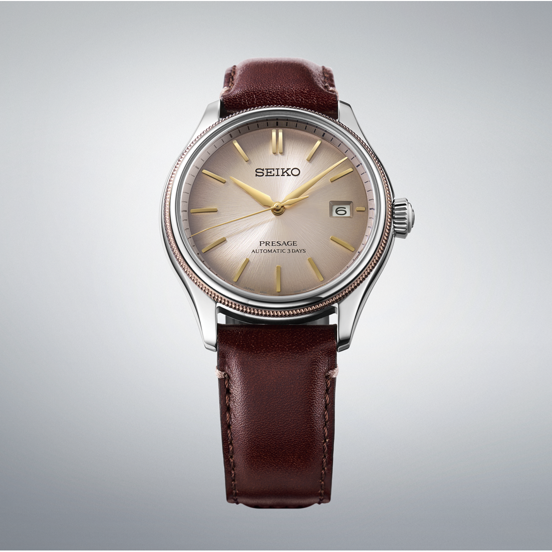 Seiko Presage Automatik 3 Zeiger "Limited Edition 2025 Shiracha" Limitiert auf 3.000 Stück weltweit Herrenuhr SPB529J1