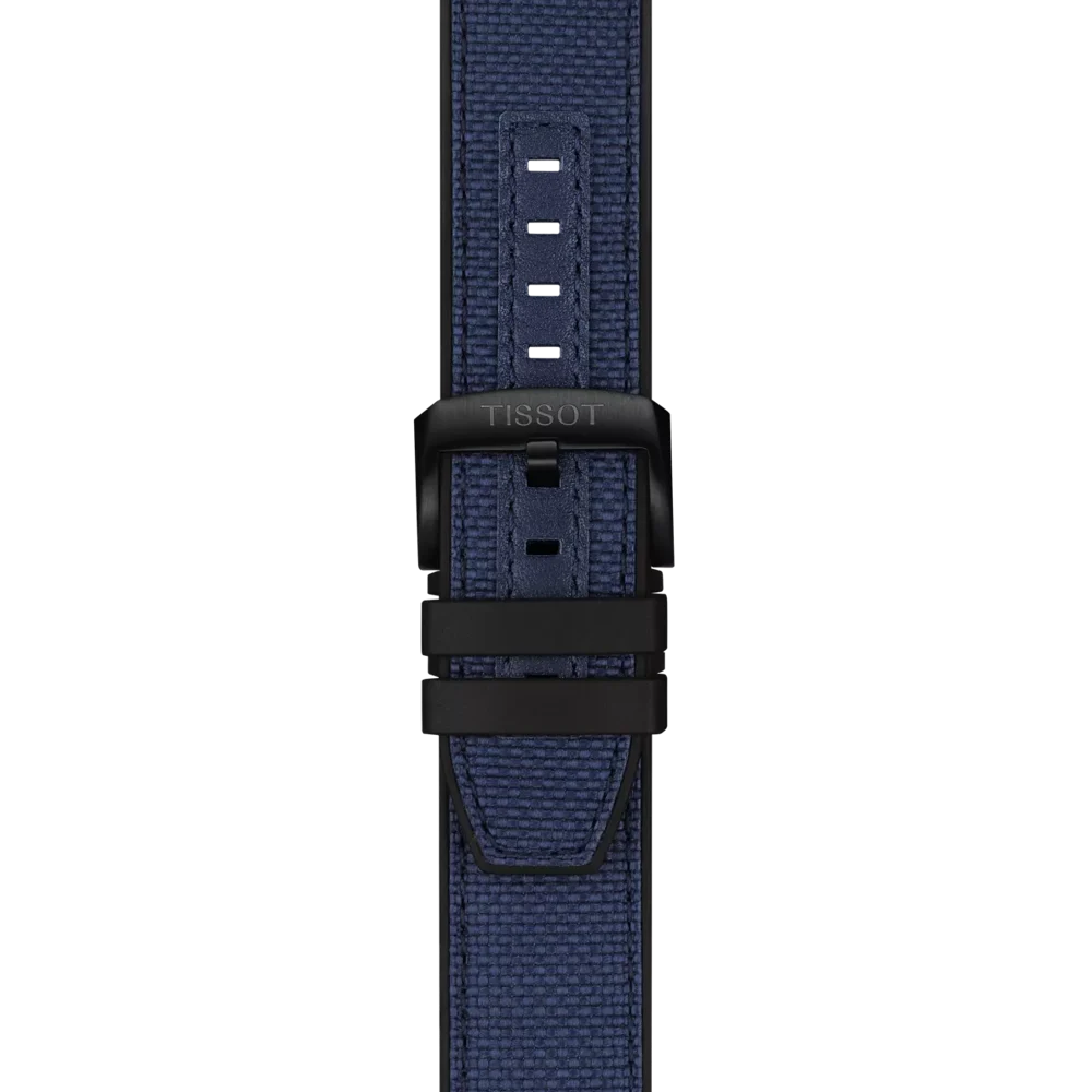 Tissot Tissot Seastar 2000 Automatik, 44mm, blaues Zifferblatt, Kautschukband Herrenuhr T120.907.37.041.00