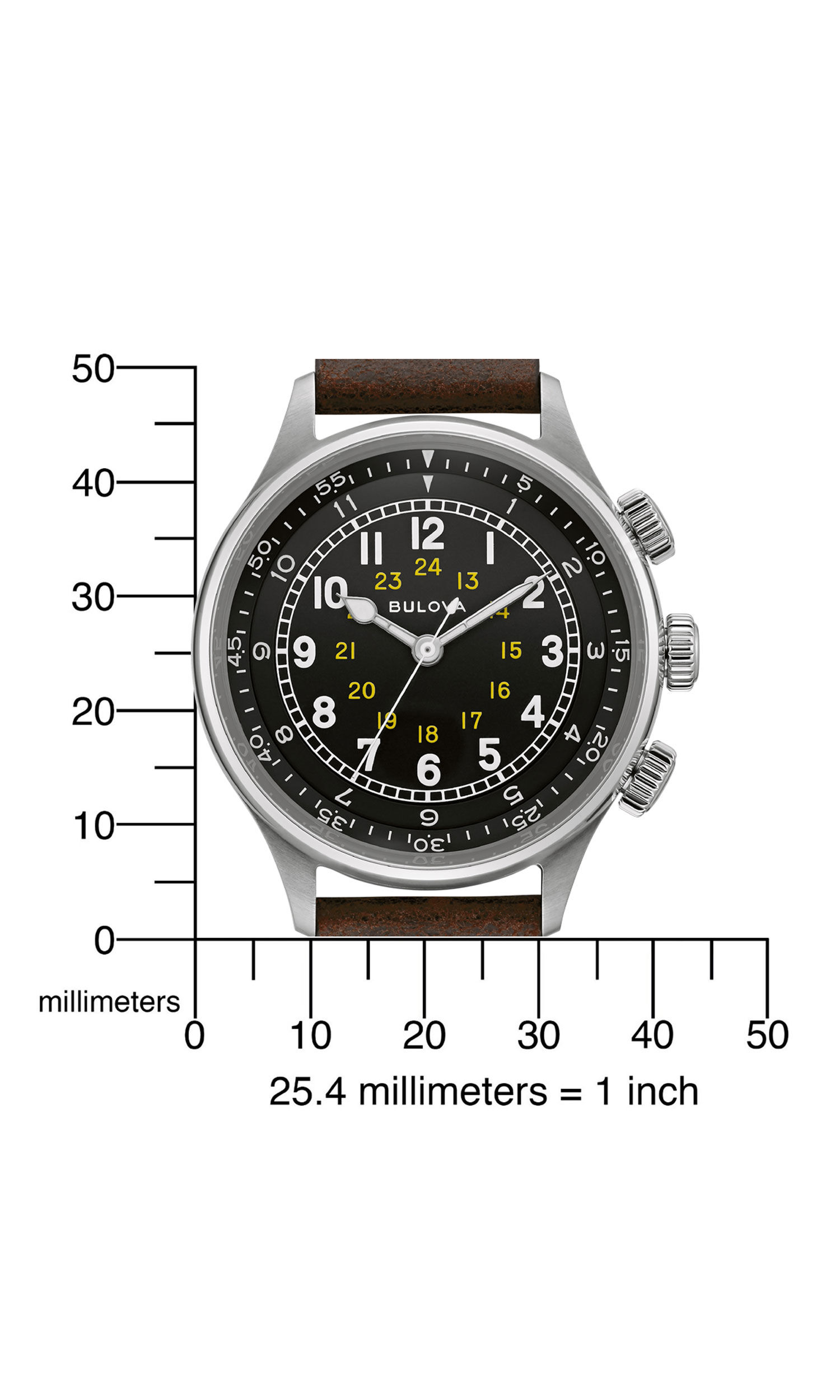 96A245_Bulova_Classic_Specs Bulova men's watch Classic 96A245