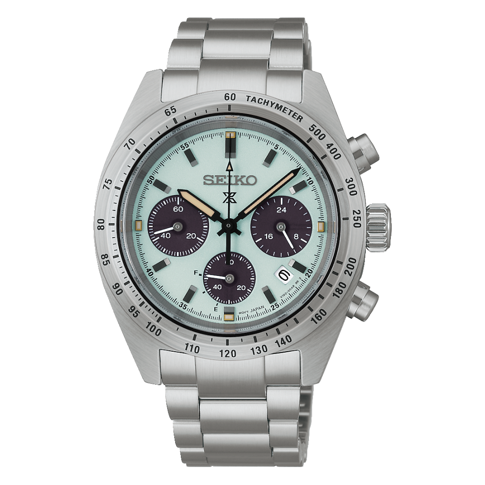 Seiko Prospex Speedtimer Solar Chronograph, Mint Herrenuhr SSC965P1
