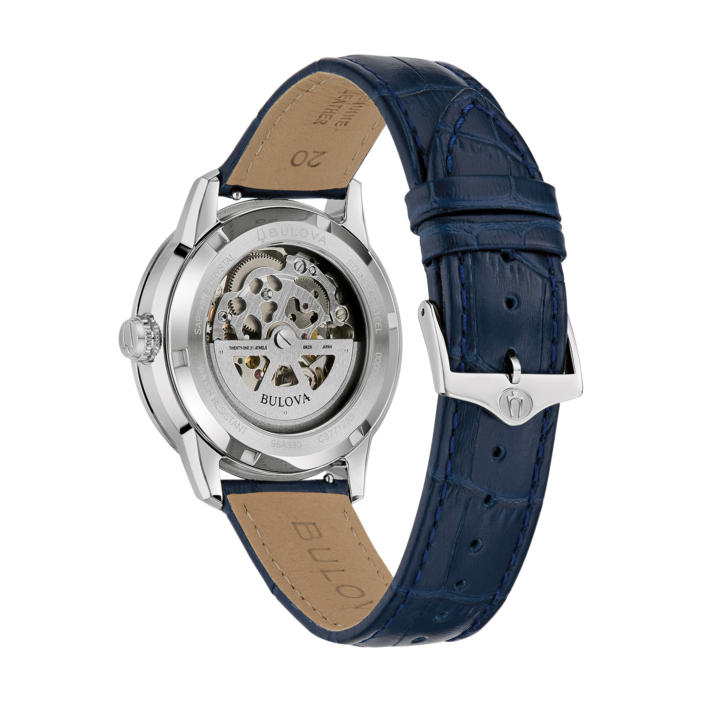 Bulova Sutton Skeleton Herrenuhr 96A330