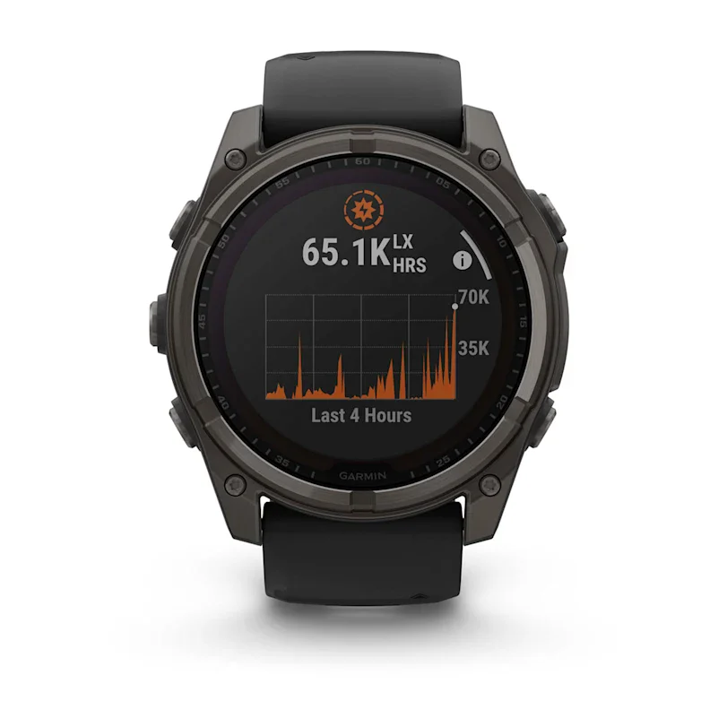 rf-xl-3 Garmin fēnix® 8 - 51 mm Solar Sapphire Graphite/Carbon Gray Titanium DLC 010-02907-11
